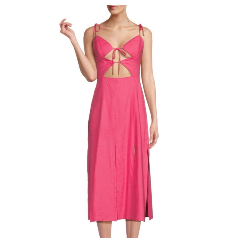 Cult Gaia Liv Cut Out Midi Dress